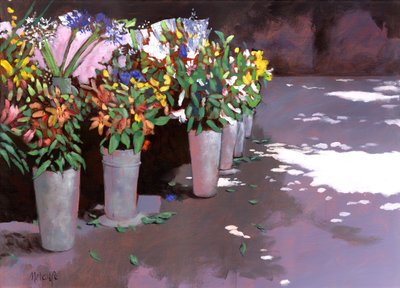 French Flower Market by Clive Metcalfe